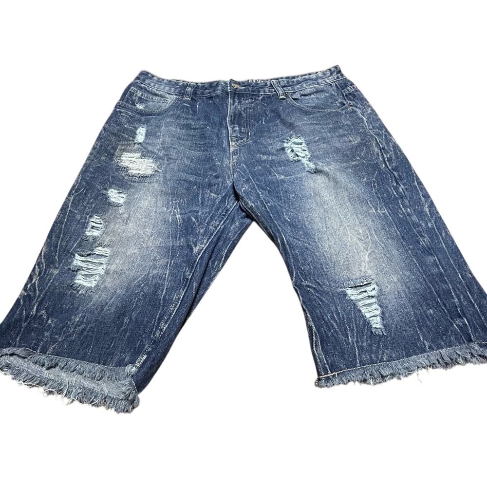Carbon Relaxed denim mens shorts size 36